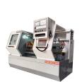 Zhongjie Supply CK6150 × 1000 CNC lathe heavy cutting bed, integral casting, double chuck, large aperture