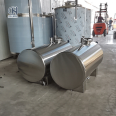 Stainless steel Peanut oil storage tank Horizontal 1000 kg storage tank Methanol ethanol storage seal Corrosion resistance