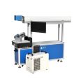 70w glass tube rotating CO2 laser marking machine with clear effect, low cost, high efficiency, and circular arc marking of bamboo and wood