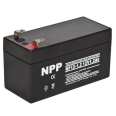 NPP Nipu Battery NP12V1.2AH/12-1.2 Emergency Fire Lighting