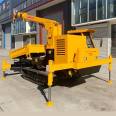 Mountainous Crawler Climbing Tiger Self dumping Truck mounted Crane Fully Hydraulic Lifting Integrated Machine Transmission Stable Crane Prosperity