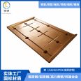 Metallurgical machinery roll changing trolley copper plate ZCuAL10Fe3 aluminum bronze sliding plate customized for steel mills