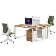 Bodson staff office furniture, staff table, screen partition, card slot, work table for four, customized