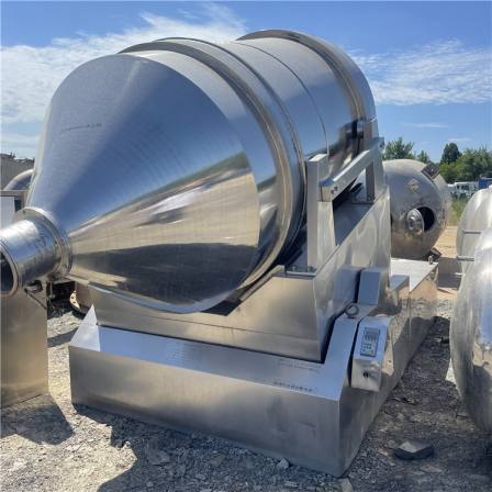 Used two-dimensional mixer, stainless steel bidirectional motion mixing equipment, food material mixing