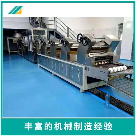 Automated small-scale instant noodle processing machinery for non fried instant noodle production lines