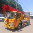 Dongfeng Dolika Blue Brand Truck Crane Hydraulic Lifting Crane Full Hydraulic Transmission Project