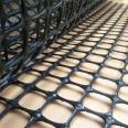 Steel plastic, glass fiber, warp knitted polyester, plastic bidirectional and unidirectional geogrids for road surface and roadbed reinforcement