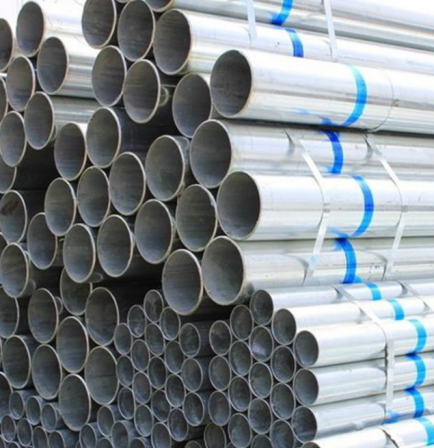 Galvanized steel pipe, hot-dip galvanized, cold-galvanized, galvanized coil, SC fire water drainage, threading, plastic lined pipe