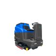 Jieshitu Driving Floor Scrubber Factory Double Brush Fully Automatic Floor Scrubber Industrial Property Scrubber and Mower 1100