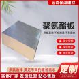 Sound insulation, flame retardant, and fire-resistant polyurethane board for Yuansen municipal engineering construction, silver gray, durable and non combustible