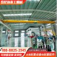 Workshop use 9m high 20t single beam travelling crane 2t electric overhead travelling crane Overhead crane