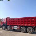 Heavy Duty Truck HOWOsecond hand tip truck, 12 wheel front, four real, and eight mud head trucks