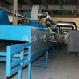 15 meter tunnel furnace mesh belt drying line continuous industrial dryer circulating natural gas hot air dryer