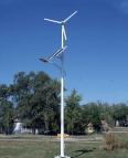 Solar LED wind power dual head outdoor A-shaped conch single and double arm customized conch arm street lamp