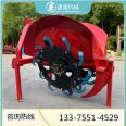 Agricultural trapezoidal trenching machine with four wheel tractor trenching machine for orchards