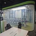 Intelligent dimming glass office, electrically controlled atomization glass, hotel bathroom, use any customization