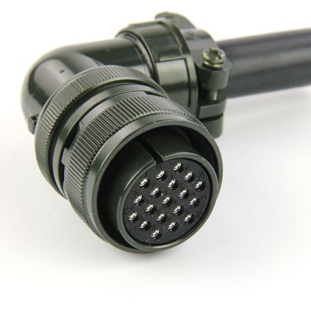 Z/MS3108A22-14S/22-14P One piece Elbow 19 Core Military Standard Connector - Spreadtrum