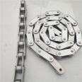 Xinchanghui manufacturer produces short pitch bent plate chains, customized double pitch large roller bent plate chains