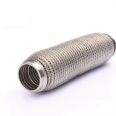 Flexible connection of exhaust pipe, automotive stainless steel braided double layer corrugated pipe, anti vibration