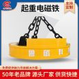 Special circular lifting electromagnet suction cup for gantry crane with power outage for magnetic protection