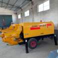 Small fine aggregate concrete delivery pump, high-pressure concrete secondary construction pump, available in stock