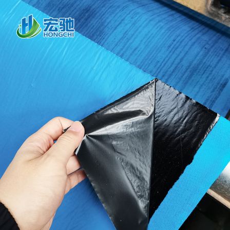 Fiber reinforced polymer self-adhesive waterproof roll, red sandwich, root puncture resistance 1.5mm 1.2mm thick thphzh