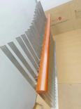 Prefabricated staircase handrails, zinc steel staircase wooden handrails, simple installation, complete style, Chinese style