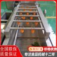 Automatic ultrasonic cleaning equipment for fruit and vegetable bubble cleaning machine assembly line