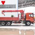 Luying 5-ton truck mounted crane for large-scale transportation of G6 single plate boom crane, 4-meter cargo box, double oil cylinder boom, two section boom, single boom