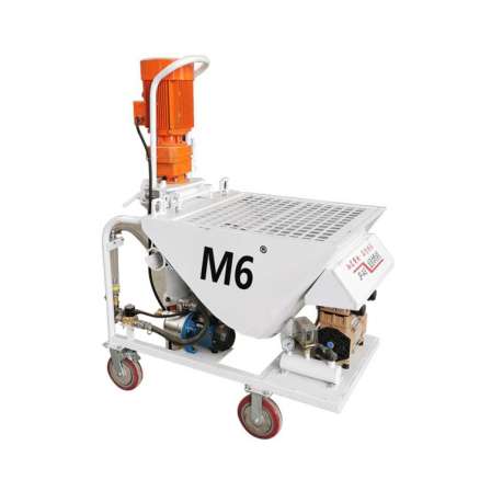M9 gypsum spraying machine, lightweight plastering gypsum machine, internal wall plastering, wall spraying machine, Moyang Machinery