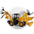 Municipal Construction of Customized Construction Machinery for Large and Medium Sized Two End Busy Forklift Multifunctional Four Wheel Drive Excavator Loader