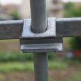 Greenhouse accessories circular pipe clamp slot holder material galvanized, stable, durable, and easy to install