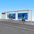 Intelligent Bus Shelter Stop Platform Bus Platform New Electronic Stop Sign Multiple Styles Production Customization