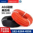 YGGR-8X2.5MM2-Red silicone rubber insulated and sheathed temperature resistant soft cable, with a voltage resistance level of 0.6/1KV