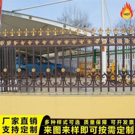 Manufacturer of hot-dip galvanized spray plastic municipal guardrails for street railings and fences in Xinxiang community