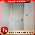 New silent door, pure solid wood oak door, indoor quality door specification customization