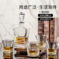 European crystal glass wine bottle whisky bottle foreign wine bottle wine cup spirit cup Decanter household wine set