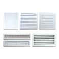 Holtope Central Air Conditioning Square Diffuser Aluminum Alloy Louver Air Outlet Supports Customization