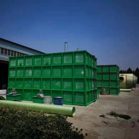 Fiberglass purification filter tower, Xinjunze industrial waste gas treatment, biological deodorization box, filter tank, purification tower