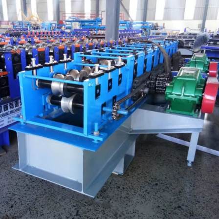 48 round tube to square tube machine with leveling 40 * 40 waste rack tube to square tube forming equipment