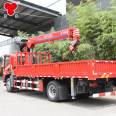 New Extended Arm 8-ton Truck Mounted Crane Project Truck Mounted Crane with Dual Cylinders and Multiple Models of Luying