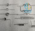 Customized tungsten wire heating element for vacuum coating with tungsten wire electron gun and tungsten twisted wire mountain shaped gate type pure tungsten wire tungsten heating element