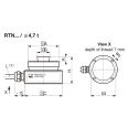 German HBM torsion ring weighing sensor RTN stainless steel sensor for large material tank weighing and automotive weighing