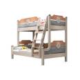 Bodeson Nordic solid wood upper and lower bed Bunk bed children's room boys' high and low bed
