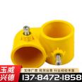 Standardized edge protection stairs, handrail, upright pole connection fittings, 48 steel pipe plastic connectors