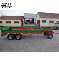 Excavator trailer application for additional machinery engineering machinery Cart equipment handling Flatbed trolley