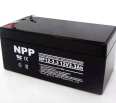 NPP Nipu Battery NP12V1.2AH/12-1.2 Emergency Fire Lighting