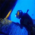 Underwater cleaning at the water intake, underwater welding, underwater cutting, and other underwater operations