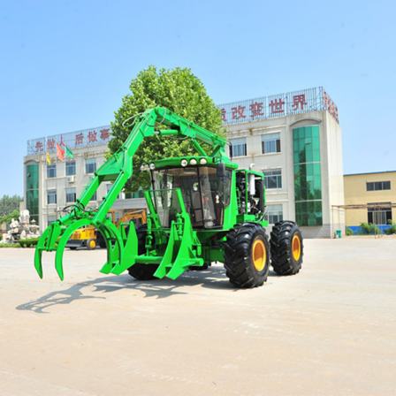 Sugarcane loader and sugarcane grabbing machine have high hydraulic walking efficiency and can be customized according to needs