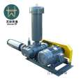 Three leaf Roots blower 18.5kw Aizhen AZ-125 pneumatic conveying with sturdy structure, Lu style fan